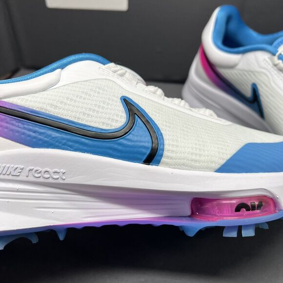 NIKE AIR ZOOM INFINITY TOUR NEXT% BOA WHITE BLUE PINK DJ5590-100 Men Size 8 NEW - Picture 11 of 13
